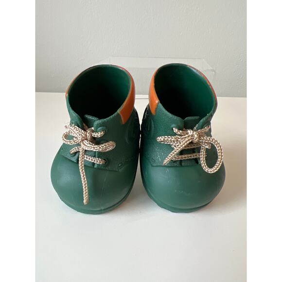 Cabbage Patch Kids Army Green and Brown Hiking Boots 1996 Mattel CPK - Picture 3 of 7